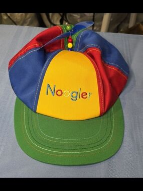 Google Noogler Propeller Beanie Hat Adult Snapback Multicolor New Hire Cap Novel